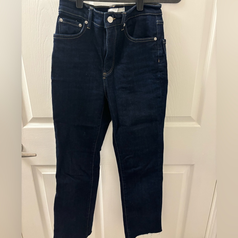 Zara Dark Wash High-Waisted Jeans